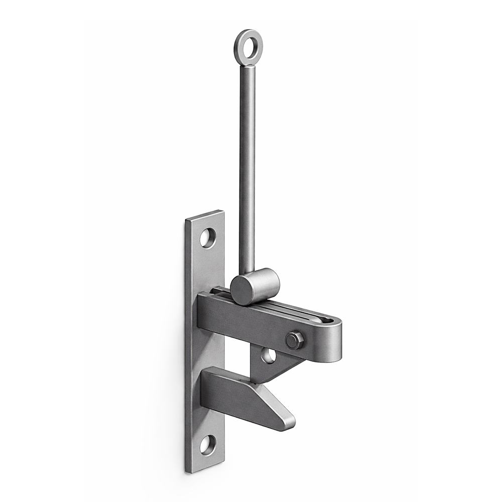 HUNTING TYPE LOCKING GATE CATCH (STRAIGHT HANDLE)